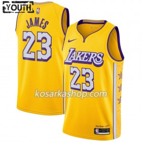 Dres Los Angeles Lakers LeBron James 23 Nike 2019-20 City Edition Swingman - Dječji
